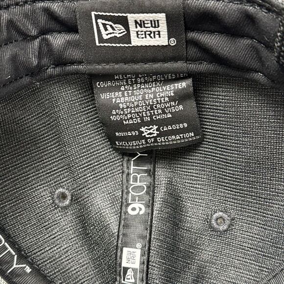 Denver Broncos Super Bowl 50 Champions Hat New Era 9Forty Gray Strap Back Adjust - Picture 7 of 7